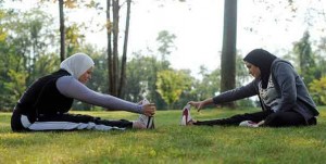 Muslimah Stretching